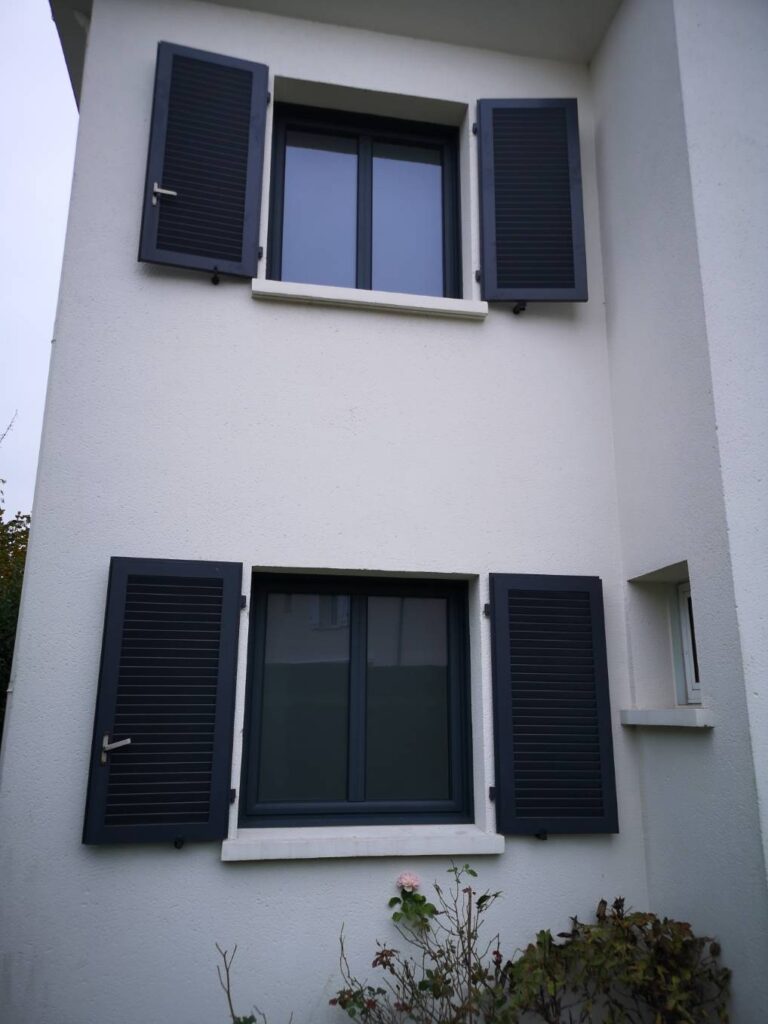 Menuiserie aluminium 2 vantaux